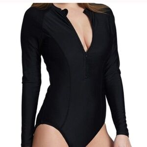 NWOT BALEAF Long Sleeve One Piece Swimsuit, Size Small